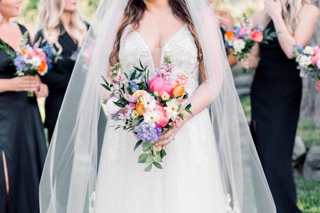  bridesmaid and bridal bouquets
